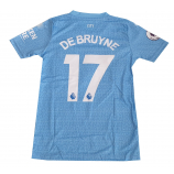 Manchester City 2021/22 mezgarnitúra De Bruyne felirattal 