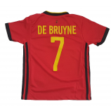 Belga válogatott 2020/21-es gyermek mezgarnitúra De Bruyne felirattal