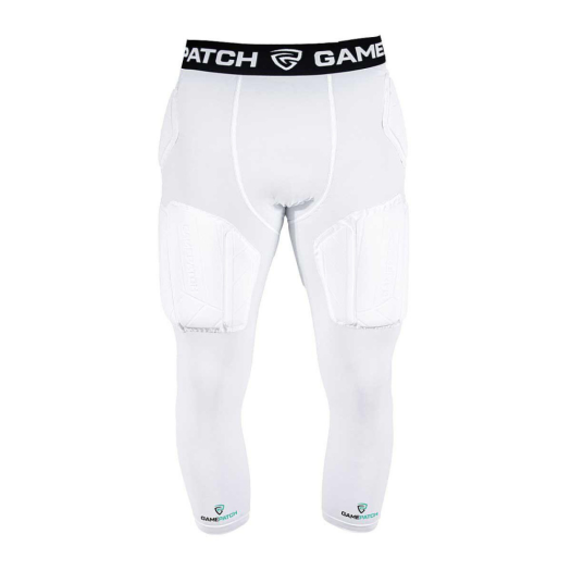 Gamepatch Pro+ párnázott háromnegyedes leggings Fehér