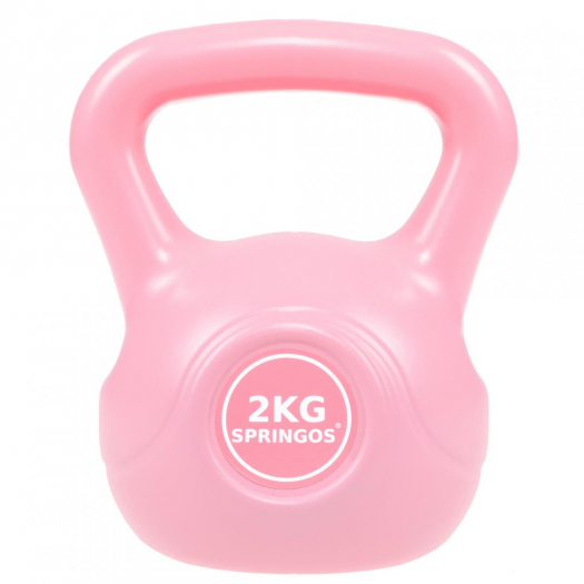 Kettlebell, 2 kg, pink