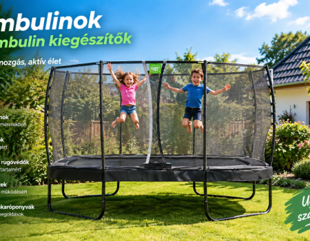 Trambulinok és trambulin kiegészítők