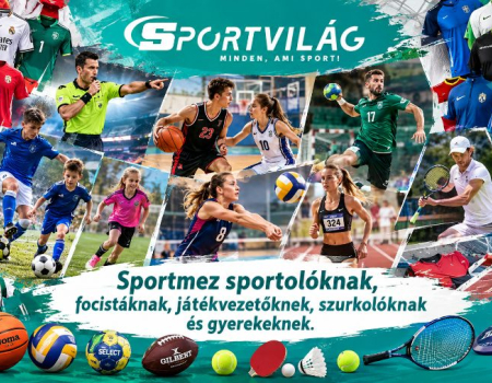 Sportmez sportolóknak, focistáknak, játékvezetőknek, szurkolóknak és gyerekeknek