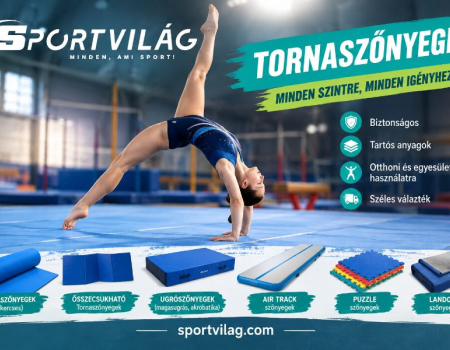 Tornaszőnyeg termékek otthonra, edzéshez és egyesületeknek