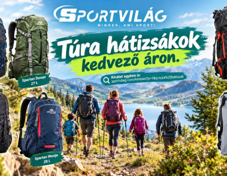 Túra hátizsákok kiránduláshoz, természetjáráshoz és utazáshoz