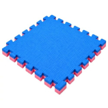 Puzzle tatami sportszőnyeg 100x100x2 cm LEE piros-kék