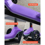 3 kerekű kisgyermek roller világító kerekekkel