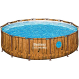 BESTWAY Steel Pro Max Splashview Fémvázas medence szett, 427 x 107 cm 561JM