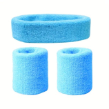 fejpánt+ csuklószorító frottír   15 színben