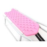 Rózsaszín Onyx szánkó háttámlával