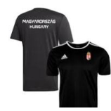 Adidas Magyar válogatott mez fekete Magyarország vagy Hungary felirattal