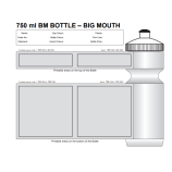 Big Mouth 750 ml kulacs tetszőleges emblémával tetszőleges színben