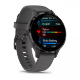 Garmin Venu 3 Black / Black Szilikon Szíjjal