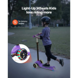 3 kerekű kisgyermek roller világító kerekekkel