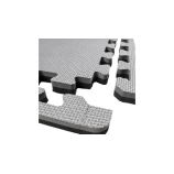 Puzzle tatami sportszőnyeg 100x100x2 cm LEE szürke-fekete