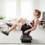 Vibrációs platform inSPORTline Duonique, 30 sebesség, 6 program, enyhén ívelt felület, csúszásmentes edzésfelület, LED kijelző és távirányító