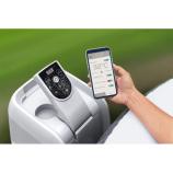 BESTWAY Lay-Z-Spa Dominica EnergySense Smart HydroJet Jakuzzi, 196 x 71 cm 6001S