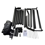 Hordozható focikapu gyerekeknek fém 300×200×120cm