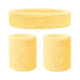 fejpánt+ csuklószorító frottír   15 színben