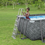 Szögletes medence kerettel és kiegészítőkkel APX 5.49x2.74x1.32m 561KA