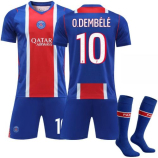 PSG 2026/27 mezgarnitúra Dembele felirattal sportszár nélkül