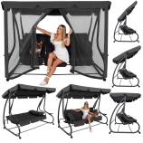 Casablanca 4 személyes  hintaágy szúnyoghálóval 243x120 cm GS0026