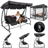 Casablanca 4 személyes  hintaágy szúnyoghálóval 243x120 cm GS0026