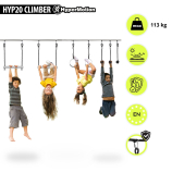 Ninja akadálypálya gyerekeknek - HyperMotion slackline szett - 7 akadály