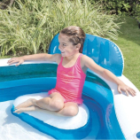 INTEX Swim Center Family Lounge Felfújható medence, 229 x 229 x 66 cm