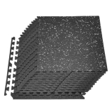 Puzzle edzőszőnyeg, 24 db-os fitneszfelszerelés-szőnyeg, 610 x 610 x 10 mm,
