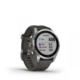 Garmin fenix 7S Silver-Graphite pulzusmérő óra