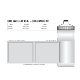 Big Mouth 600 ml kulacs tetszőleges emblémával tetszőleges színben