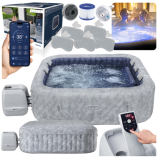 jakuzzi San Francisco 7 személyes 230 x 230 x 71 cm Bestway 6001Q