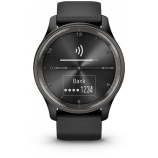 Garmin vívomove Trend Black pulzusmérő óra