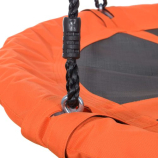 SPRINGOS rugós fészekhinta típus, 90 cm, fekete/narancssárga