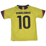 RETRO Ronaldinho Barcelona gyerek szurkolói mezgarnitúra