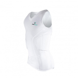 Gamepatch párnázott ujjatlan póló PRO, fehér