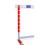 POLANIK PP-171 versenyen használható összecsukható acél-alumínium futógát