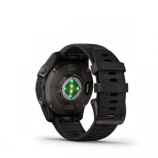 Garmin Epix Pro (Gen2) Sapphire 47mm Karbonszürke DLC - fekete szilikon szíjjal pulzusmérő óra