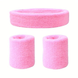 fejpánt+ csuklószorító frottír   15 színben