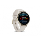 Garmin Venu 3s Soft Gold / Ivory Szilikon szíjjal