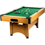 GamesPlanet® Biliárdasztal TRENDLINE 6ft + tartozékok zöld