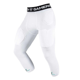 Gamepatch Pro+ párnázott háromnegyedes leggings Fehér