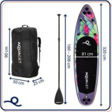 AQUAGET 2026 SUP DESZKA 320 cm 150 kg terhelhetőség