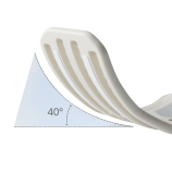 Egyensúlyozó deszka 2v1 inSPORTline Zdenkino - fehér