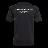 Adidas Magyar válogatott gyermek fekete  csíkos mez