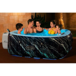 BESTWAY Lay-Z-Spa Hollywood Luxe AirJet Felfújható jakuzzi, 180 x 180 x 66 cm 6001F