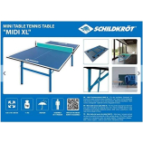 Schildkröt Midi XL összecsukható mini pingpong asztal 