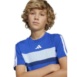 Adidas Essentials Tiberio 3S T-Shirt Kids Rövid ujjú pamut póló