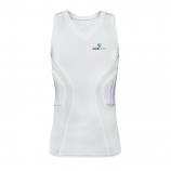 Gamepatch párnázott ujjatlan póló PRO, fehér