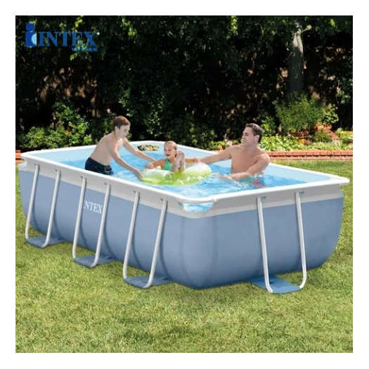 Fémvázas medence szett 300x175x80 CM INTEX PRISM FRAME 26784